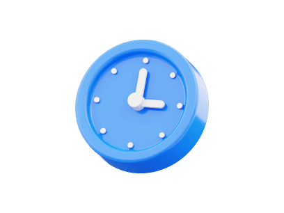 Less waiting,
always on time